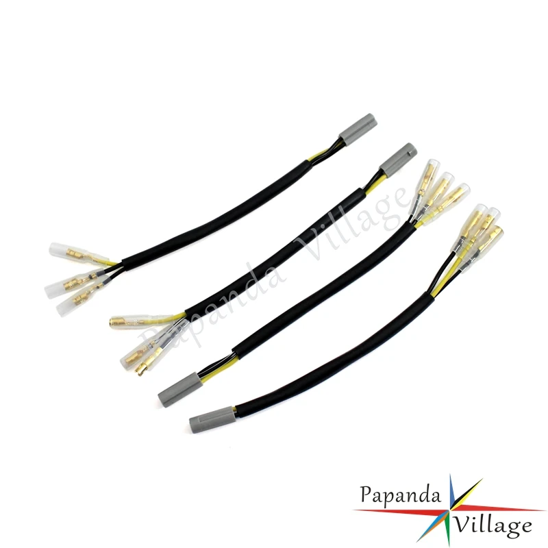 4 шт. разъемы для сигнала поворота мотоцикла Yamaha YZF R6 R1 R3 R6S FZ6 FZS6 FZ1 250 500|adapter plug|adapter