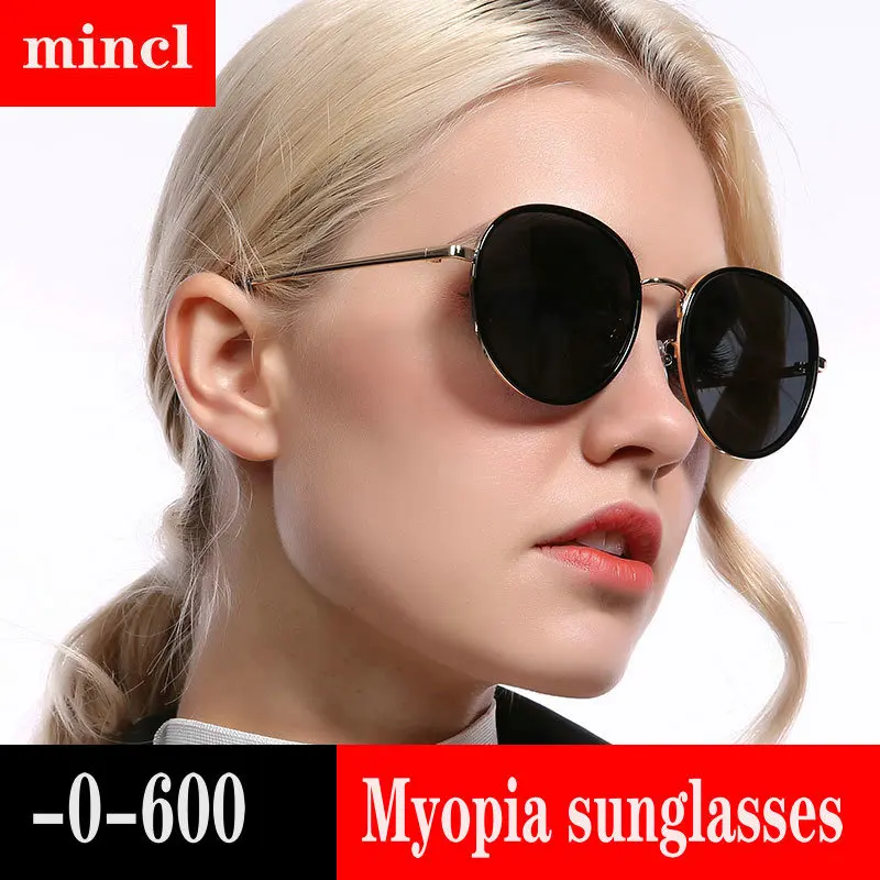 

Prescription Glasses 0 to -6.0 For Myopia Men Women Polarized Mirror Lenses Sunglasses With Diopter Shortsighted Sunglasses FML