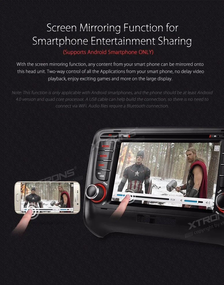 Cheap 7" Special Car DVD for Audi TT MK2 2006-2014 with Original UI/Appearance Design & Dual Channel CanBus System 5