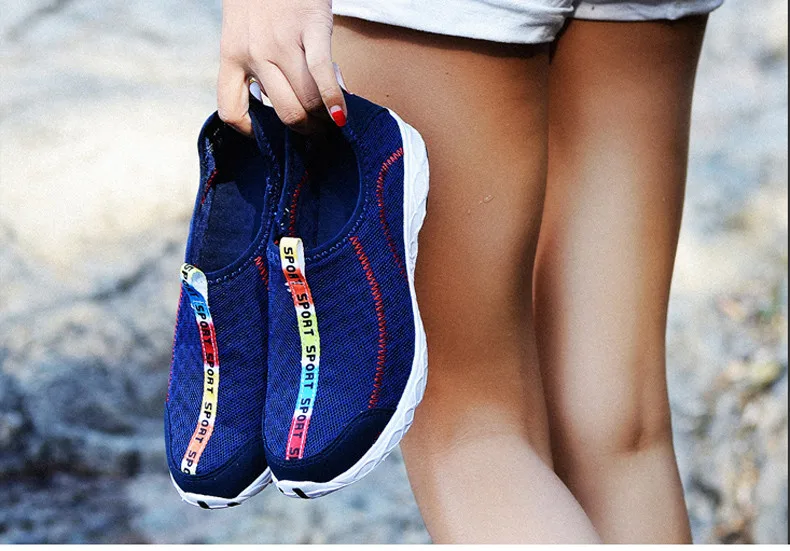 2019 summer Water Shoes Men Sneakers Quick-drying Swimming Shoes for Women Lightweight Outdoor Shoes Summer Breathable Aqua Shoes (10)
