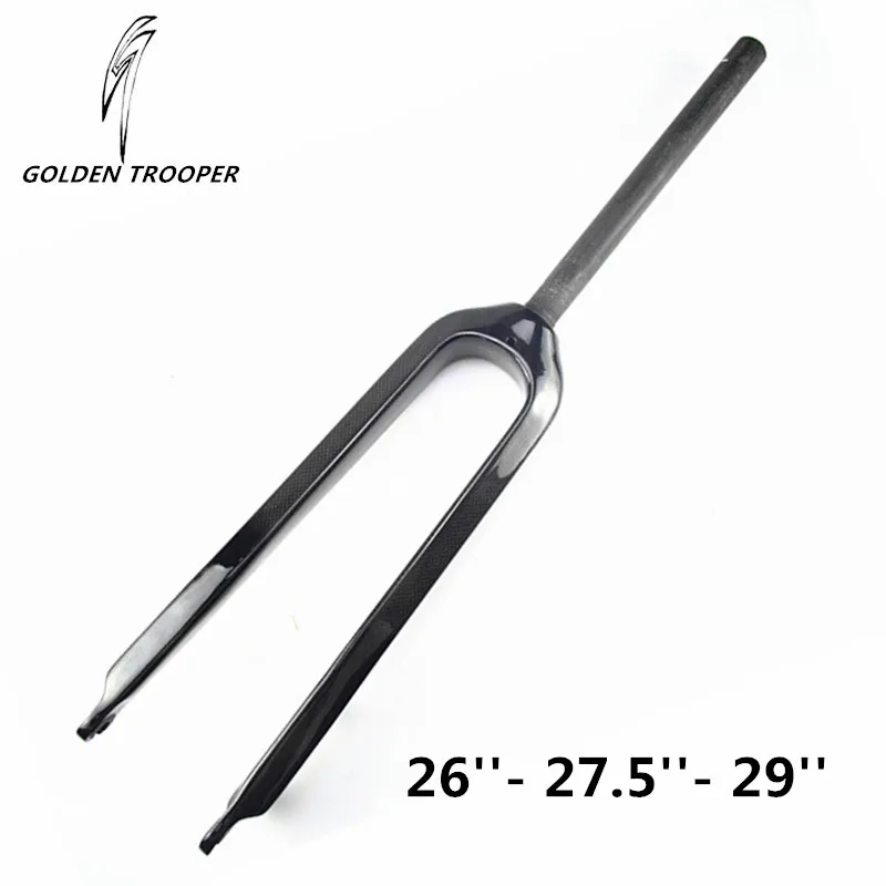 29ER 3k carbon fiber bicycle front fork mountain bike fork straight