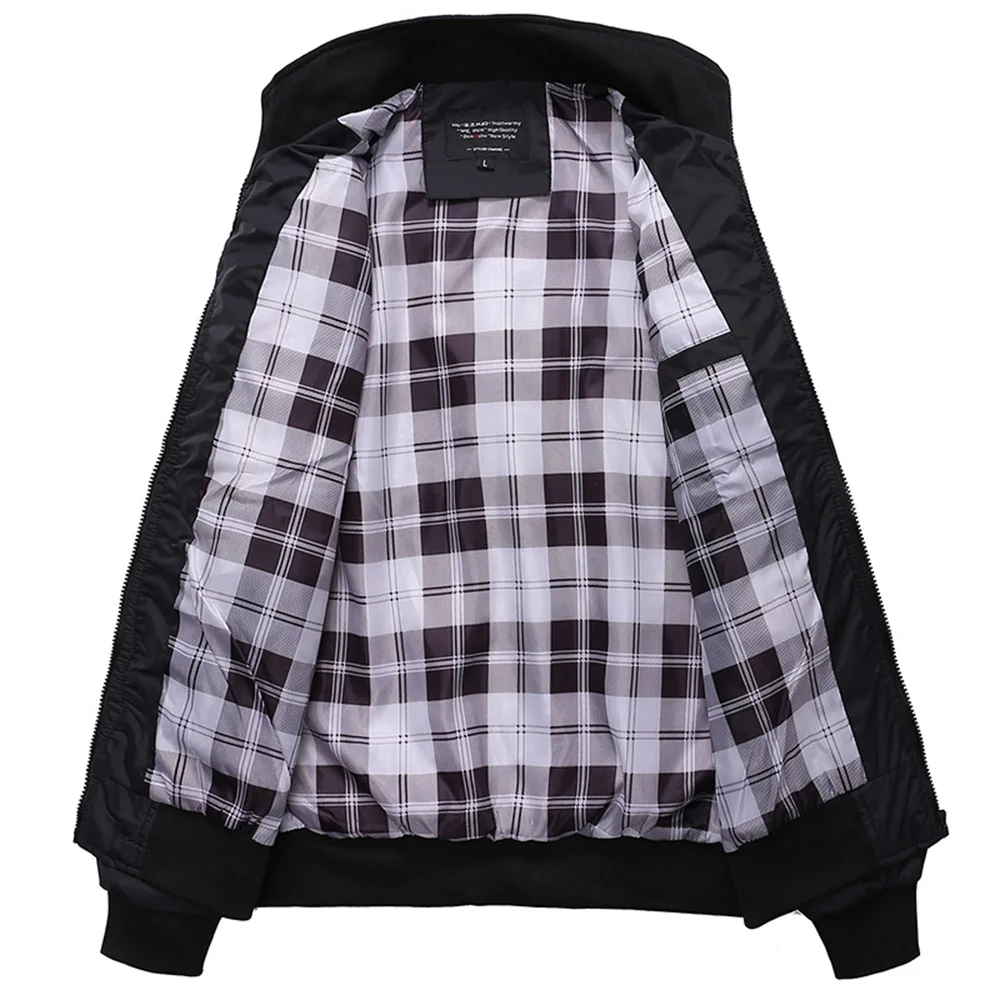 Для мужчин Куртки 2019 новые повседневная куртка Высокое качество Весна Regular Slim