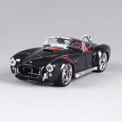 Maisto 1:24 литье под давлением модель 1965 Шелби Кобра 427 черный сплав автомобиль металлические игрушки подарок модифицированная модель для