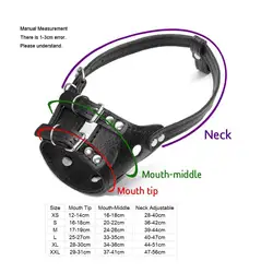 Hipdog из искусственной кожи намордник антиукус собак тренинг морда против лая намордник для Pitbull Лабрадор для маленьких и крупных собак XS-XXL