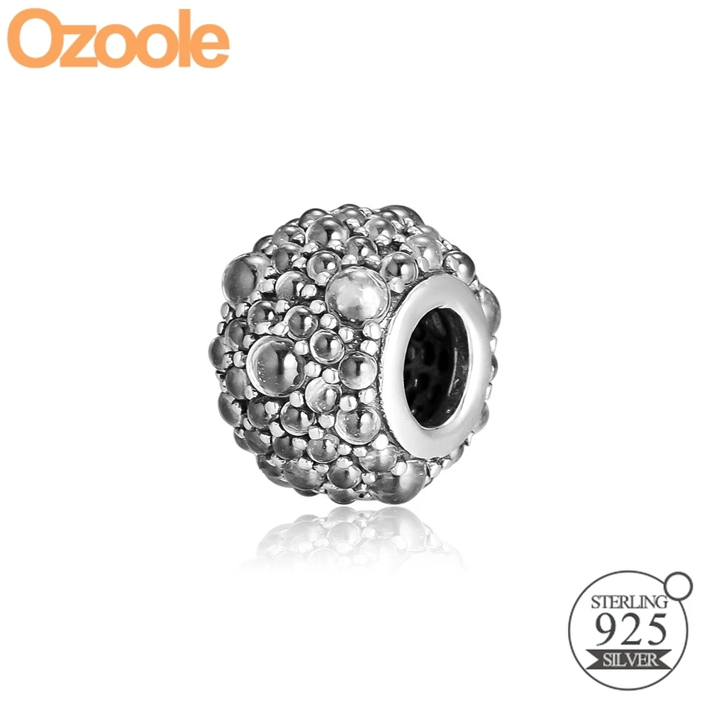 

Super Deals Authentic 925 Sterling Silver Shimmering Droplets Charm Bead Fit European Original Pandora Bracelet Jewelry DIY Gift