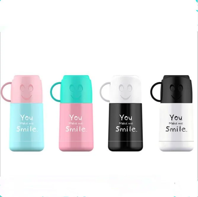 buy Mug Stainless Steel Water Bottle 200ml Vacuum Bottle Thermos Cup Thermal Tea Coffee Mugs Kids Gift For Children