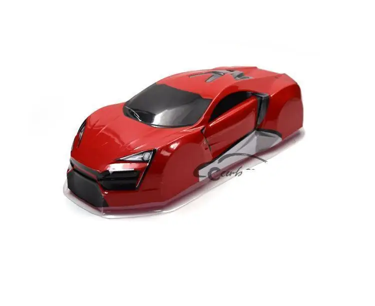 

2019 Newest 1/10 rc car shell body for 1:10 Racing drift car 94111 size:440*180*120mm wheel base 260mm