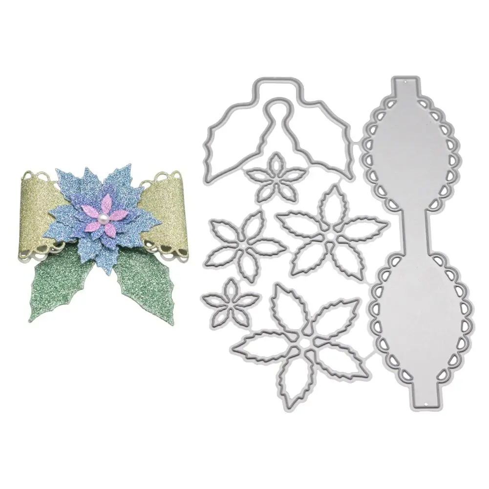 

Adeeing Cute Bowknot Pattern Carbon Steel Cutting Dies for DIY Scrapbooking