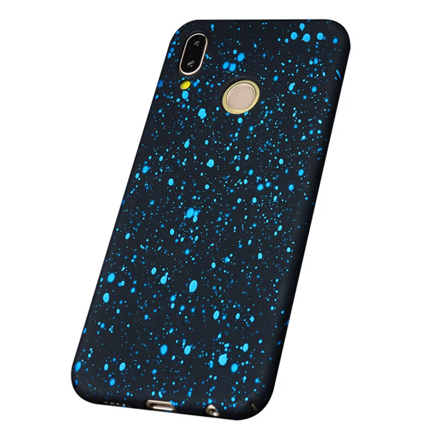 

For Huawei P20 Lite Phone Cases 3D Star Night PC Hard Back Cover For Huawei P20 P20Pro Ultra Thin Shockproof Case Honor V10 7X