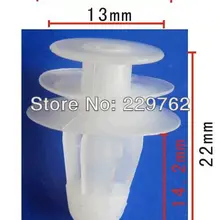 100 шт. дверной держатель для панели для Toyota автоматическое пластиковое крепление зажимы Автомобильные заклепки автомобильные зажимы