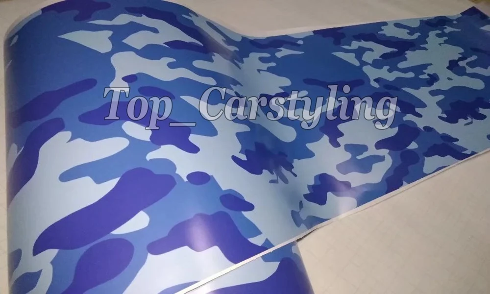 03-blue Camouflage  Camo vinyl wrap car sticker 3M Avery Arlon Vinyl motorcycle  (7)