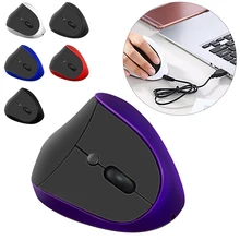 Модные Вертикальная Беспроводные мыши для компьютера эргономичная игровая мышь модные беспроводное соединение для ноутбука мышь USB ноутбука мышь