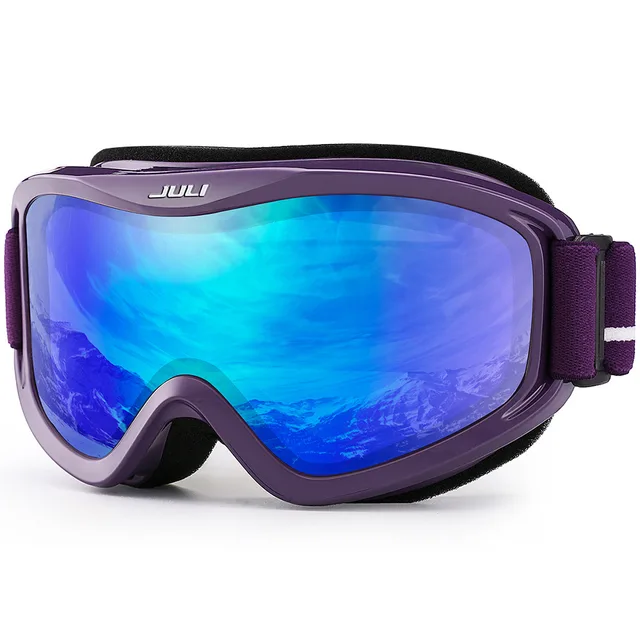 MAXJULI OTG Ski Goggles Over Glasses Ski / Snowboard Goggles for Men