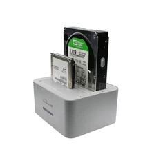 Универсальный USB 3.0 hdd алюминиевый корпус SATA жесткий диск док-станции 2.5 »и 3.5 дюймов SATA HDD Caddy Оффлайн CLONE BOX blueendless