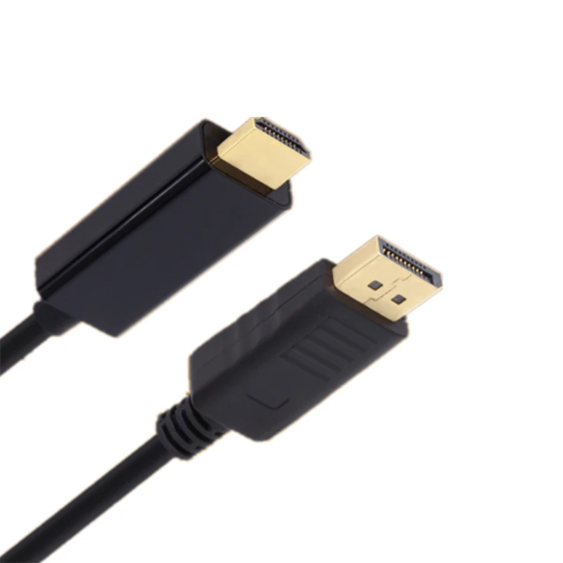 Trumsoon DisplayPort DP to HDMI Adapter Male to Male Converter Cable Support 1080P for PC Laptop HDTV Projector