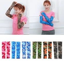 L47cm открытый велосипедный ледяной рукав Защита от солнца УФ охлаждающий рукав рукава для езды за рулем рыбалки манжета крышка грелки