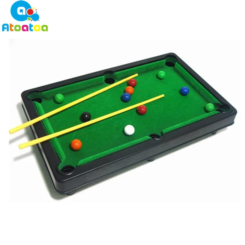 

2018 New High Quality Children Billiards Toy Mini Table Game Set Kids Tabletop Pool Desktop Toy Sports Billiards Gifts