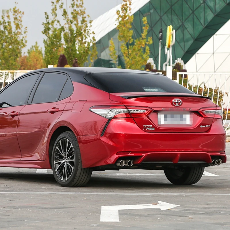 Спойлер для Toyota Camry высококачественный спойлер из абс материала заднего крыла