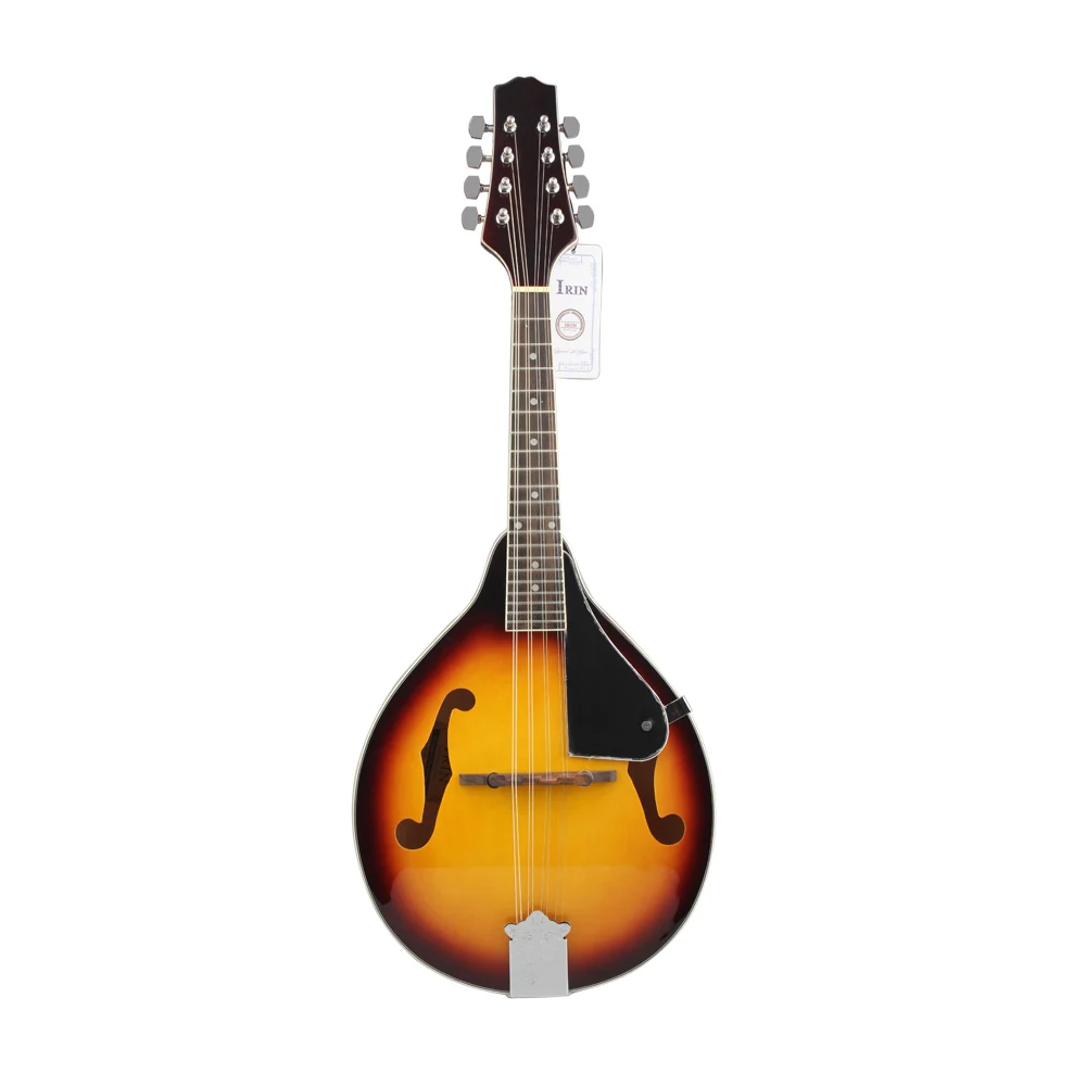 8 String Basswood Sunburst Mandolin Musical Instrument with Rosewood