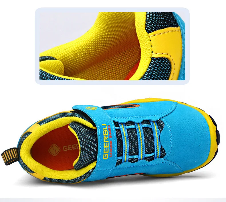 GEERBU Детские кроссовки тапки Обувь с дышащей сеткой для девочек для мальчиков спортивная обувь для ходьбы подростков тапки обувь
