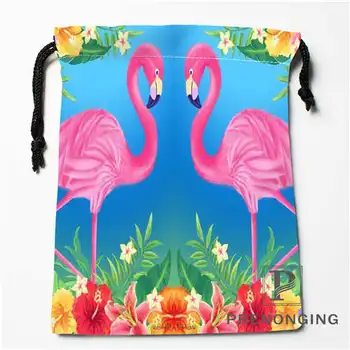 

Custom Flamingo Drawstring Bags Printing Fashion Travel Storage Mini Pouch Swim Hiking Toy Bag Size 18x22cm 171203-05-09