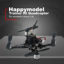 Trainer 90 0706 1 s Brushless FPV Drone con Flysky Frsky DSM/2/X Ricevitore Fusion X3 di Volo controllo PNP RC Racer Quadcopter