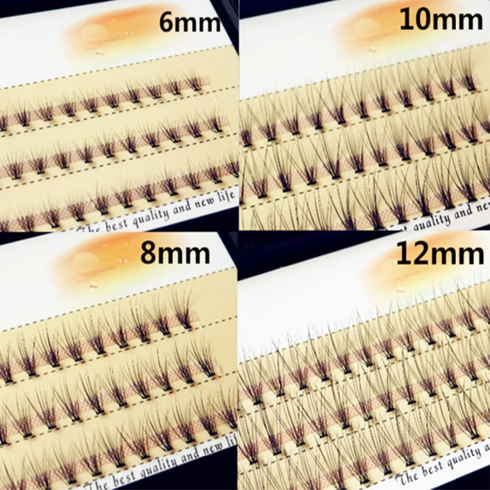 

Deluxe Lashes Individual Eyelash Extension Volume 60 Knots Natural Soft 3D Eyelashes Flase Fans False Eyelash Extension