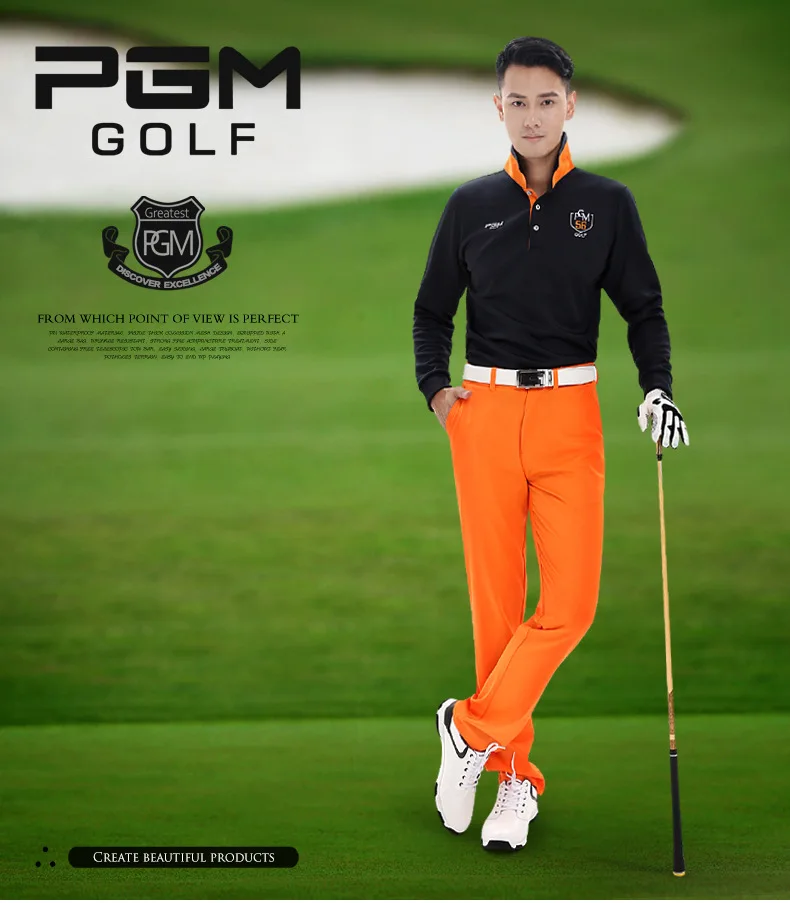 PGM العلامة التجارية 2018 صالح رجل الرجال أعلى القمصان سريعة الجافة ملابس علوية بأكمام طويلة للربيع t قميص روبا دي جولف ملابس الرجال تنس طاولة قم...