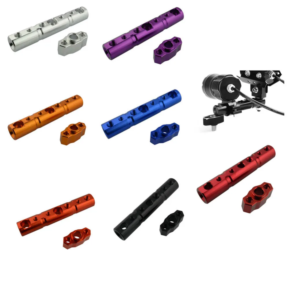 Мотоцикл с ЧПУ велосипеды Зеркало заднего вида Extender кронштейн бар 8/10 мм коврик держатель для телефона, с gps-системой для Honda Yamaha Kawasaki Suzuki