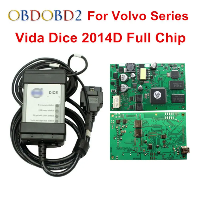 Multi-Function For Volvo Vida Dice Pro Diagnostic Tool 2014D With Multi-language Full Chip Green PCB For Volvo Dice Vida Multi-Function For Volvo Vida Dice Pro Diagnostic Tool 2014D With Multi-language Full Chip Green PCB For Volvo Dice Vida