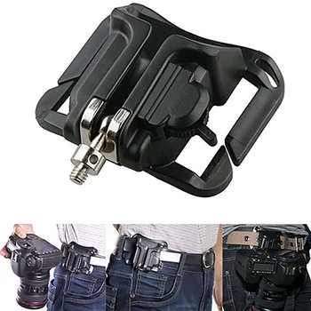 

YIPEEN Camera Quick Strap With Neck Strap 1/4" Screw Mount Waist Spider Holster Shoot Belt Buckle Button Fast Exempt postage
