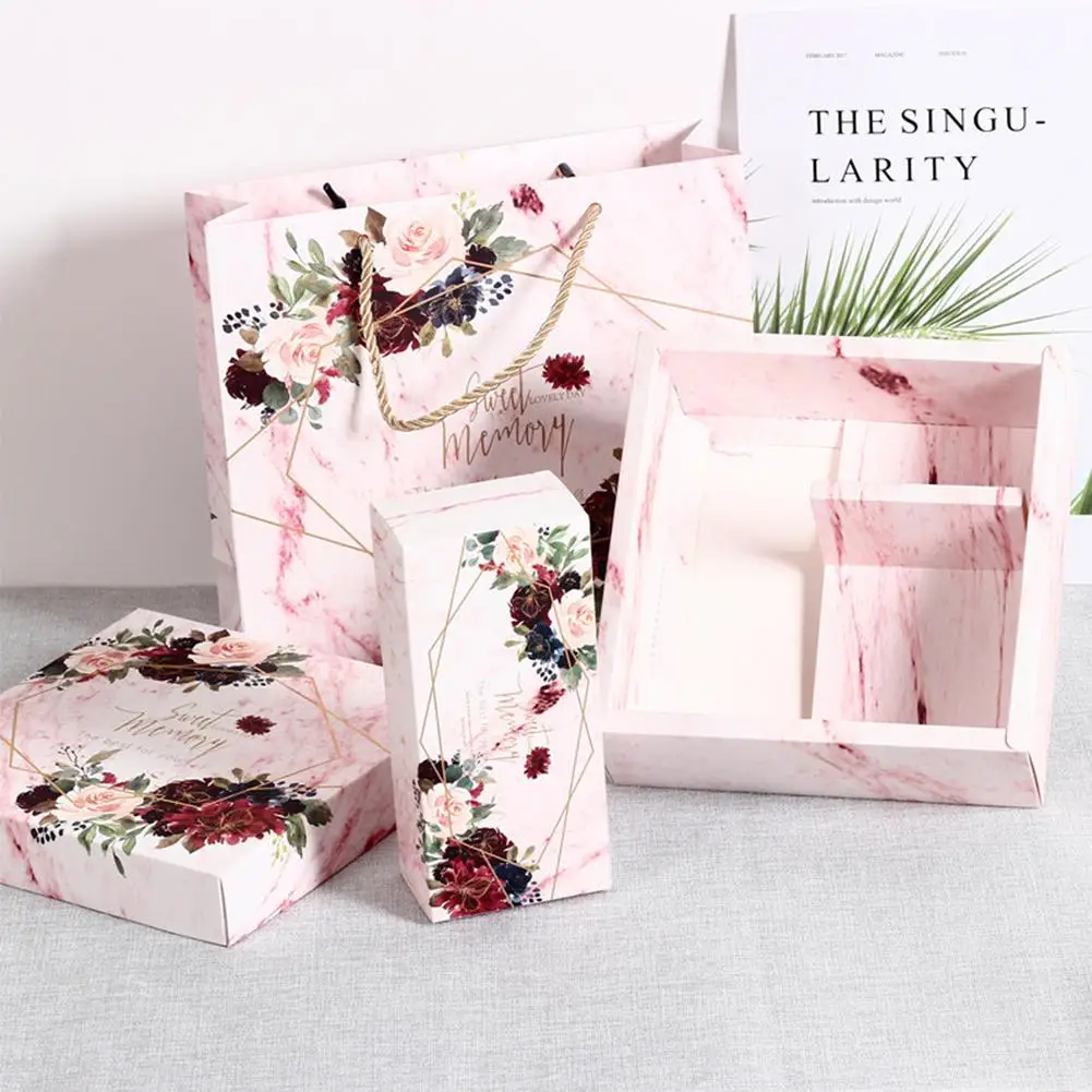 

Proposal Flower Pattern Box Wedding Bridesmaid With Gift Box Candy Birthday Bridesmaid Perfect For Wedding & Bachelorette Party