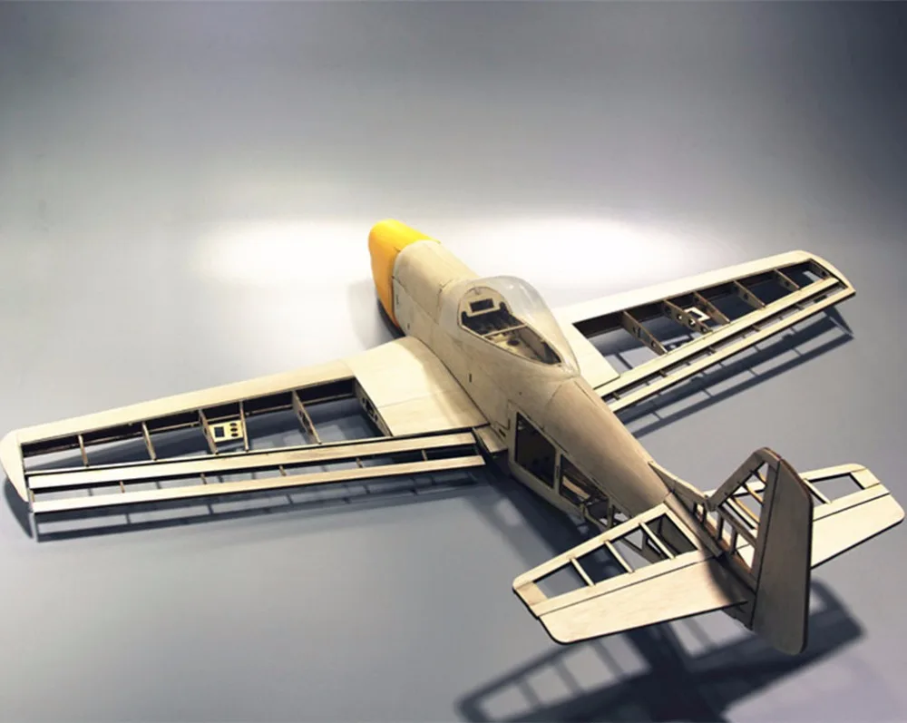 RC Plane Laser Cut Balsa Wood Airplane Kit New P51 Frame without Cover Wingspan 1000mm Free Shipping Model Building Kit RC Plane Laser Cut Balsa Wood Airplane Kit New P51 Frame without Cover Wingspan 1000mm Free Shipping Model Building Kit
