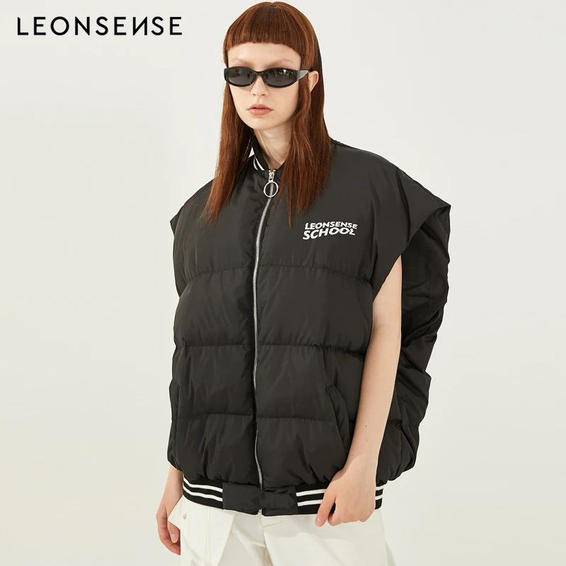 LEONSENSE 2018 New Men's Women Vest Winter Solid men Short Silm Cotton Waistcoat Female Thick Warm Sleeveless Vests Plus Size LEONSENSE 2018 New Men's Women Vest Winter Solid men Short Silm Cotton Waistcoat Female Thick Warm Sleeveless Vests Plus Size
