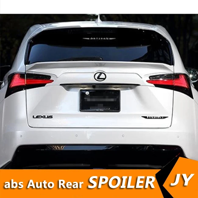 Спойлер для Lexus NX200T NX300H 2014 2017 NX200 спойлер высокого качества из АБС пластика