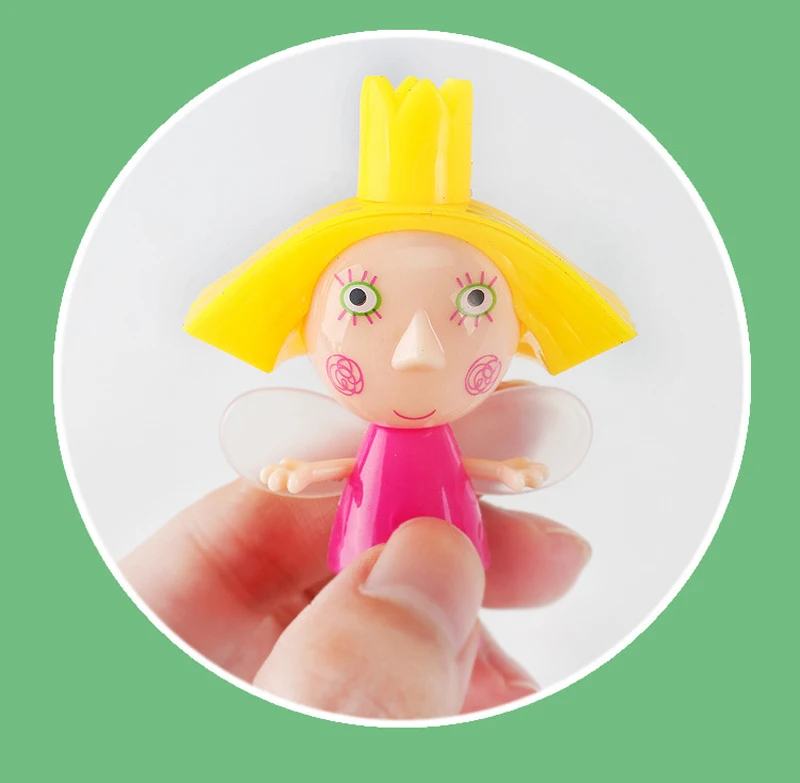 New arrived Little Kingdom Ben Holly Action Figure 2-9cm PVC Figurines Ben and Holly Little Kingdom Mini Figures Toys Kids Gift (3)