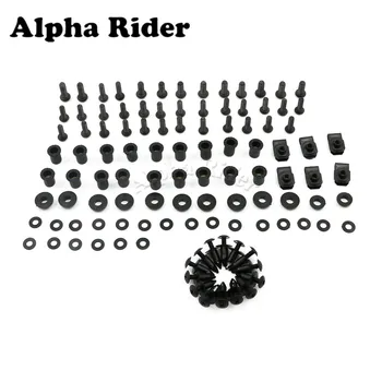 

For Honda CBR900RR CBR 900 RR 2002-2003 Fairing Bolts Nuts Fastener Clips Screws Black Stainless Steel Bolts High Grade 02 03