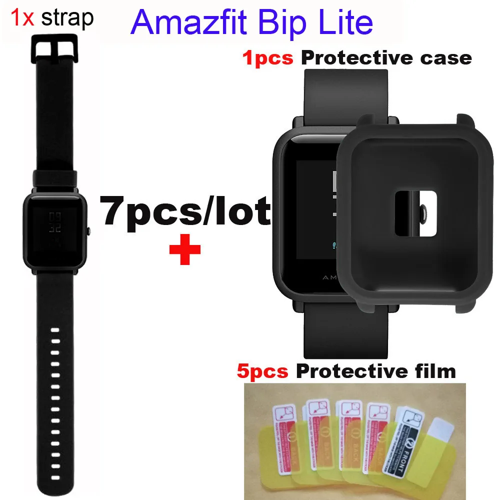 

Amazfit Bip Lite Smart Watch Strap 20mm Silicone Bracelet for Original Xiaomi Huami Amazfit Bip Bit Lite Watch Wrist Belt Bands
