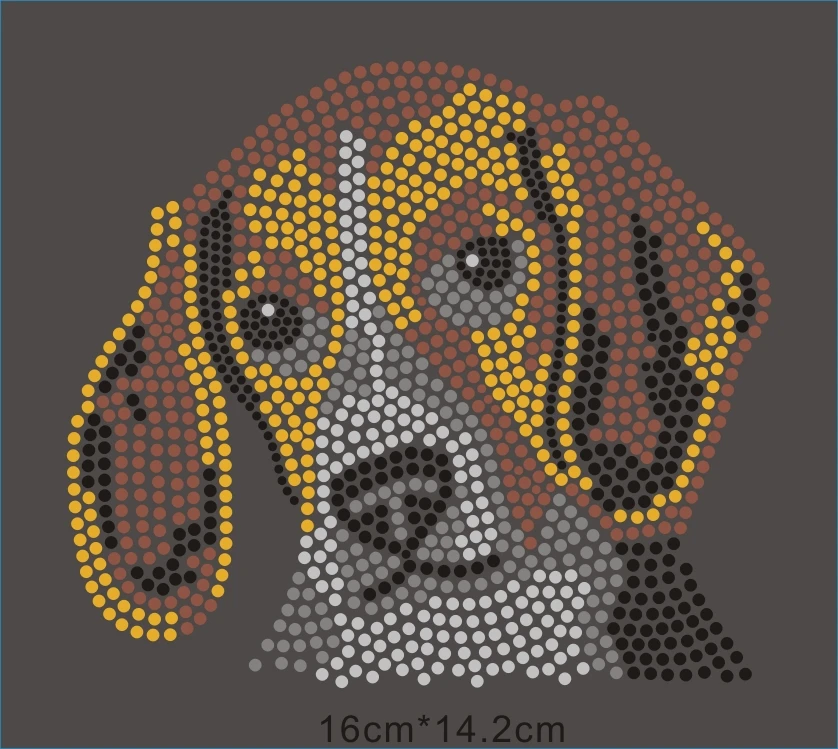 BEAGLE HARRIER Dog hot fix bling для футболки оптовая цена | Дом и сад