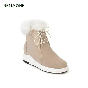 

NEMAONE Snow Boots For Girls Ladies Winter Shoes Ankle Boots For Women Fashion Shoes Woman Boots Waterproof Casual