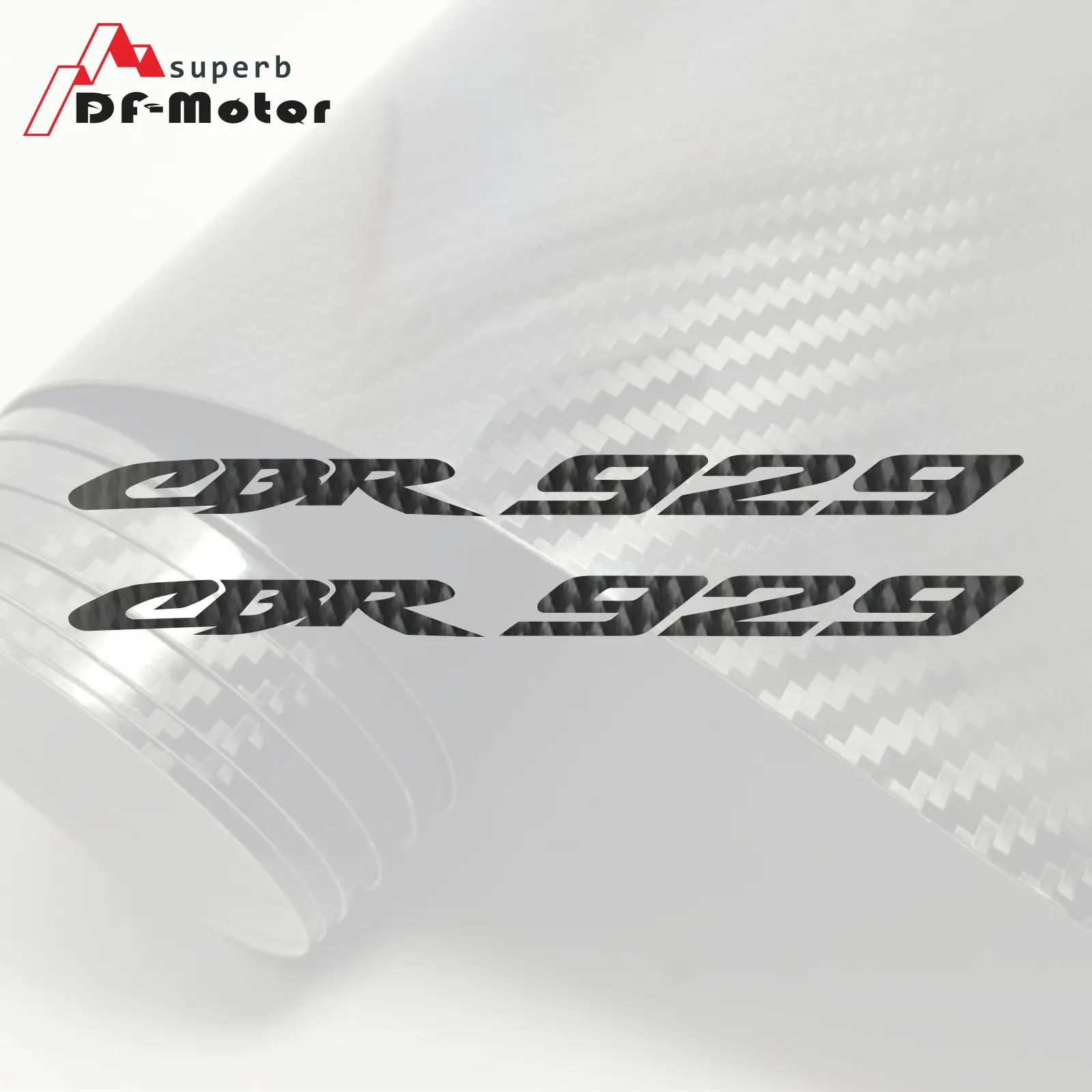 

8Inch 5D Carbon Fiber Sticker Decal Motorcycle Car Sticker Wheels Fairing Helmet Sticker DIY Fit for Honda CBR929 CBR 929