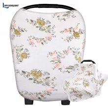 Lanxuanjiaer чехол для кормления Грудное вскармливание модный цветочный хлопковый фартук для кормления грудью Чехлы для кормления