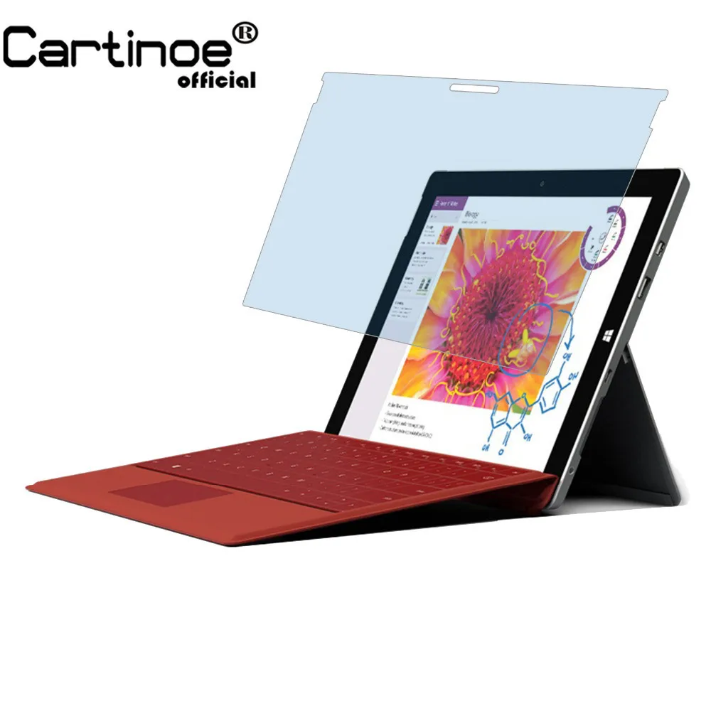 Cartinoe Laptop Guard Film Anti Blue Light Lcd Screen Protector For Microsoft Surface Pro 3 12-inch Tablet Free Ship From China |