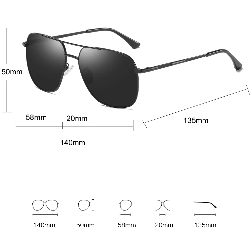 retro women polarized sun glasses for men  fising summer accessories (10)