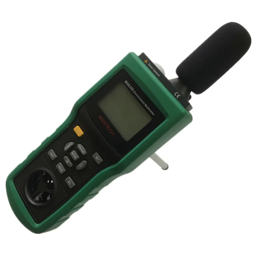 MASTECH MS6300 цифровой многофункциональный окружающая среда метр Температура