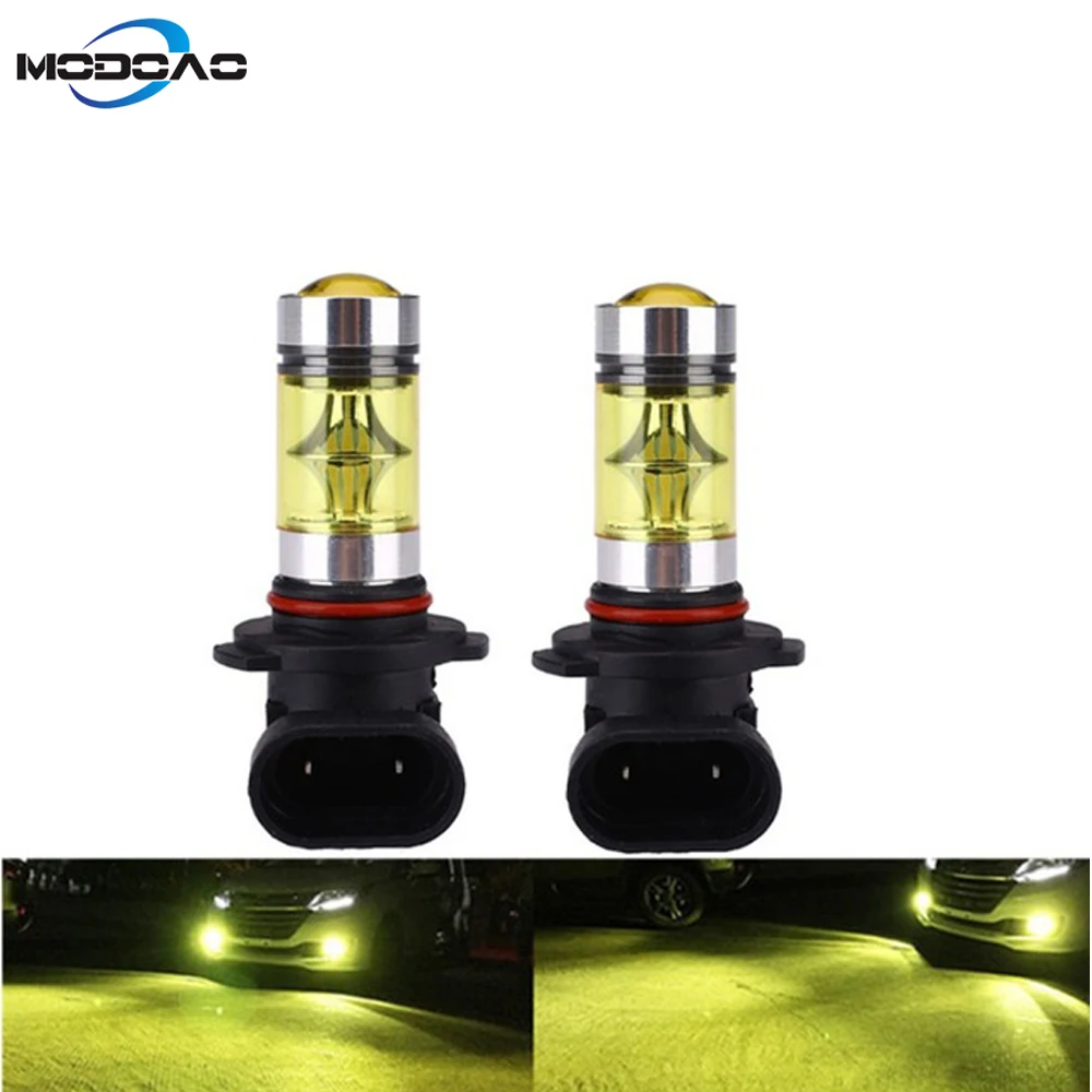 

2Pcs H8/H11 LED Bulb H10 9006 9005 Car Fog Lights 12V~28V 20 SMD Daytime Running Lamp DRL 360 Degrees Auto Led Light