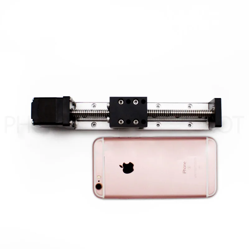 

UMot Mini Linear Guide Set Linear Actuator Effective Travel 50-300mm Linear Module with Nema 11 Linear Stepper Motor