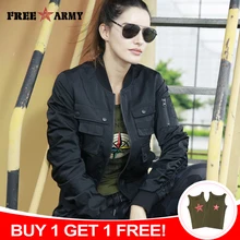 Черная Женская куртка с карманами, повседневная мотоциклетная куртка, женское осеннее зеленое пальто, куртка-бомбер с рукавами-рипами, женская верхняя одежда, пальто