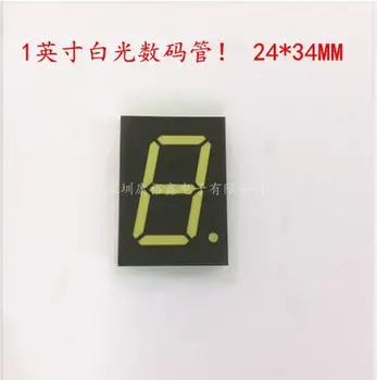

10pcs X 1inch 1digit White 8 segment led display 1106AW/1106BW