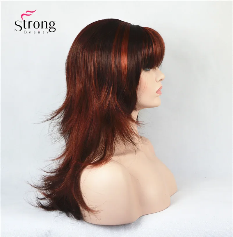 2862#33H350 Auburn mix wig (4)